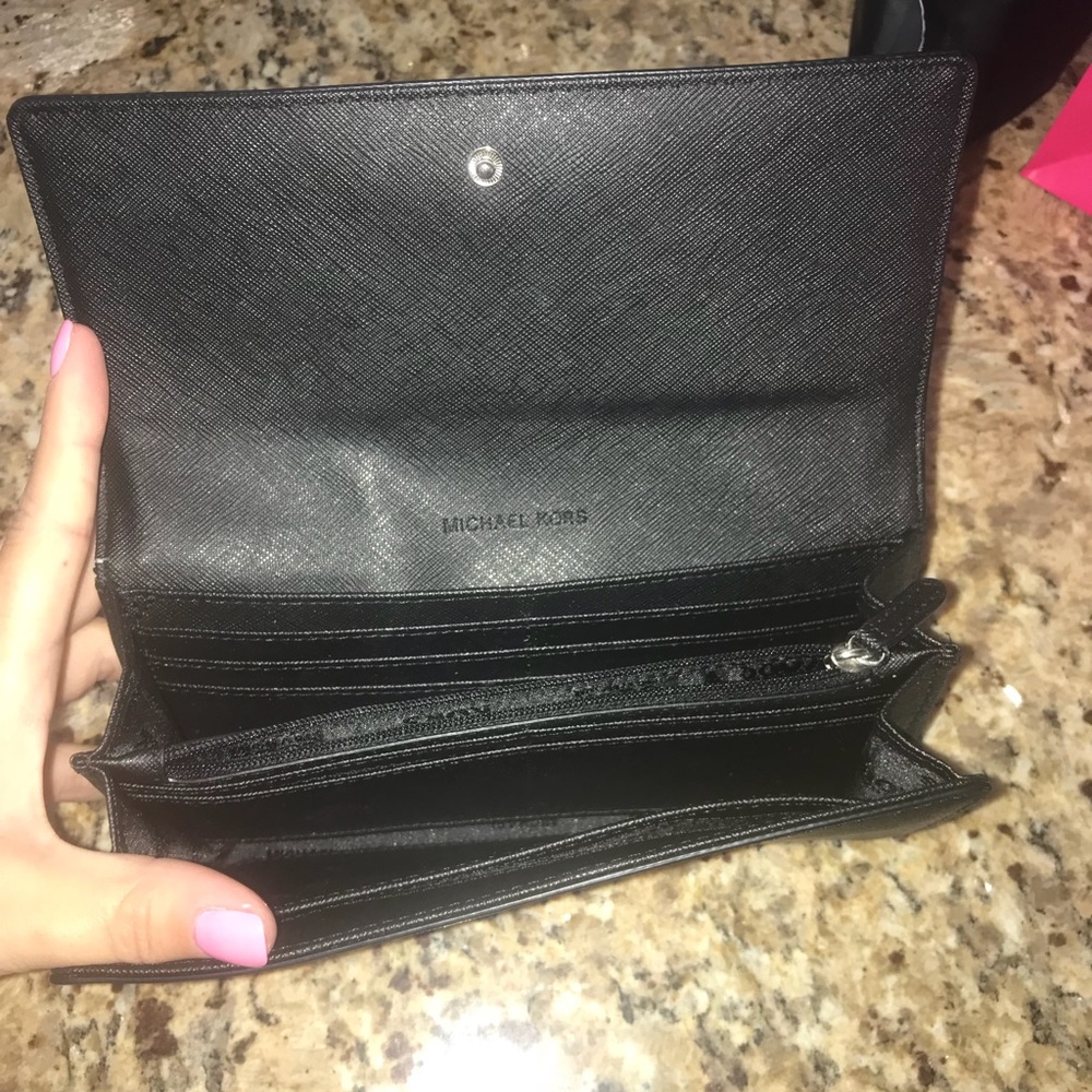 Michael Kors Jet Set leather wallet